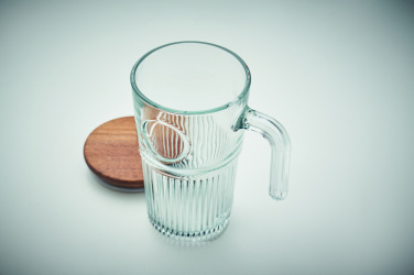 Logotrade Geschäftsgeschenke das Foto: Glasbecher 450ml