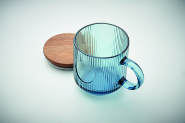 Logotrade werbemittel das Foto: Gerippter Glasbecher 300ml