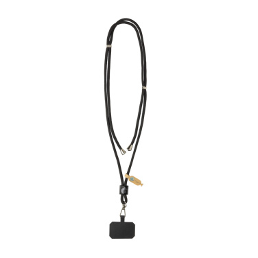 Logotrade Geschäftsgeschenke das Foto: CarryLoop verstellbares Handyband aus RCS rec. PET