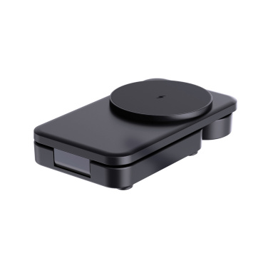 Logotrade Werbegeschenke das Foto: Urban Vitamin Arcadia 15W 3in1 Magnet-Charger aus RCS rABS