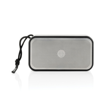 Logotrade Geschäftsgeschenke das Foto: Swiss Peak 10W Basslautsprecher aus recyceltem Aluminium