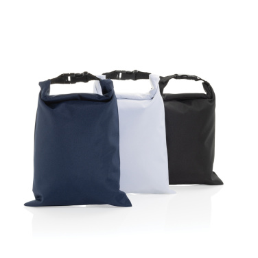 Logotrade Logogeschenke das Foto: Snackstrap faltbarer Lunchbag aus AWARE™ rPET 30 x 20cm
