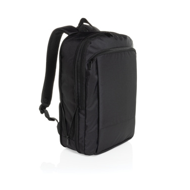 Logotrade Geschäftsgeschenke das Foto: Flexpack Aware™ Expandable Slim RPET 15,6" Laptop-Rucksack