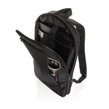 Logotrade Logogeschenke das Foto: Flexpack Aware™ Expandable Slim RPET 15,6" Laptop-Rucksack