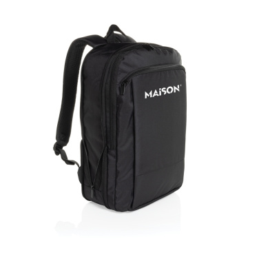 Logotrade werbemittel das Foto: Flexpack Aware™ Expandable Slim RPET 15,6" Laptop-Rucksack