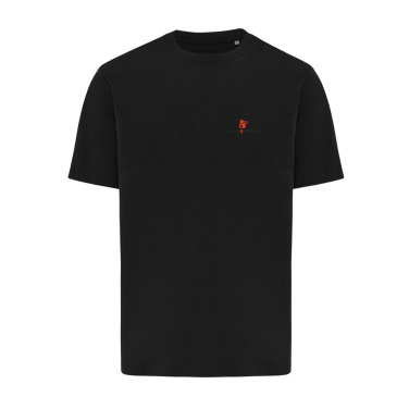 Logotrade Geschäftsgeschenke das Foto: IQONIQ Nikko Heavyweight T-Shirt aus recycelter Baumwolle