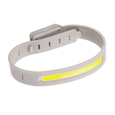 Logotrade Firmengeschenke das Foto: Lumi Sprint wiederaufladbares LED Lauflicht aus RCS rec. ABS