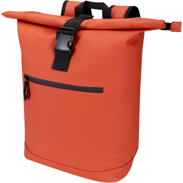 Logotrade Geschäftsgeschenke das Foto: Resi Plus 15" GRS-recycelter Rolltop Rucksack 18 L 