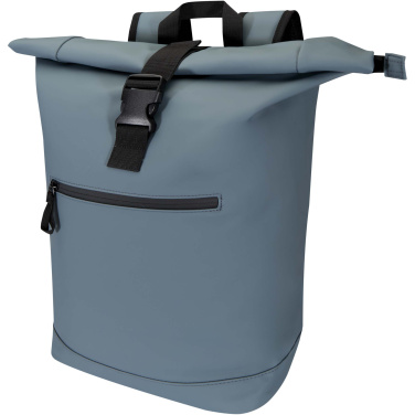 Logotrade Logogeschenke das Foto: Resi Plus 15" GRS-recycelter Rolltop Rucksack 18 L 