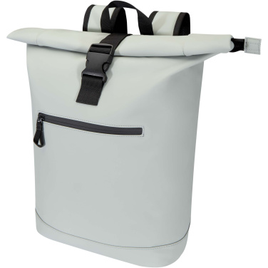 Logotrade Logogeschenke das Foto: Resi Plus 15" GRS-recycelter Rolltop Rucksack 18 L 