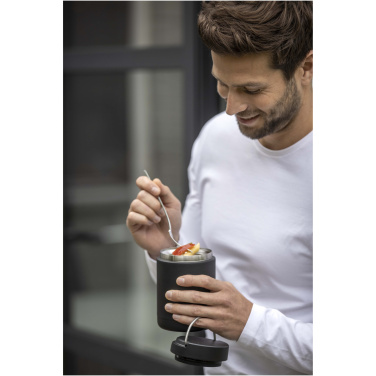 Logotrade Geschäftsgeschenke das Foto: Doveron 500 ml isolierter Lunchpot aus recyceltem Edelstahl