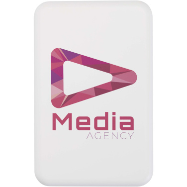 Logotrade Werbegeschenke das Foto: Acrab 15 W 10.000 mAh magnetische kabellose Powerbank mit 20 W PD aus recyceltem Kunststoff