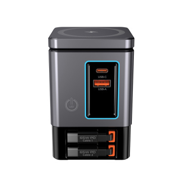 Logotrade werbemittel das Foto: Urban Vitamin Sacramento 105W GaN Charger mit einz. Kabeln