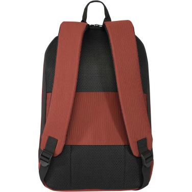 Logotrade Werbegeschenke das Foto: Luma 15" GRS Laptop-Rucksack aus recyceltem Material mit Diebstahlschutz 10L