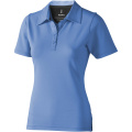 Markham Stretch Poloshirt für Damen, Hellblau