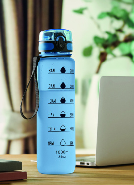 Logotrade Firmengeschenke das Foto: Sport-Trinkflasche RPET 1L