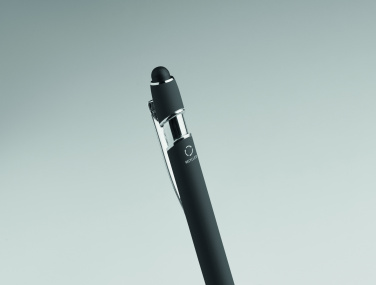 Logotrade Werbeartikel das Foto: Druckkugelschreiber mit Stylus