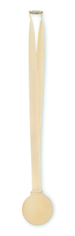 Logotrade werbemittel das Foto: Medaille aus Holz