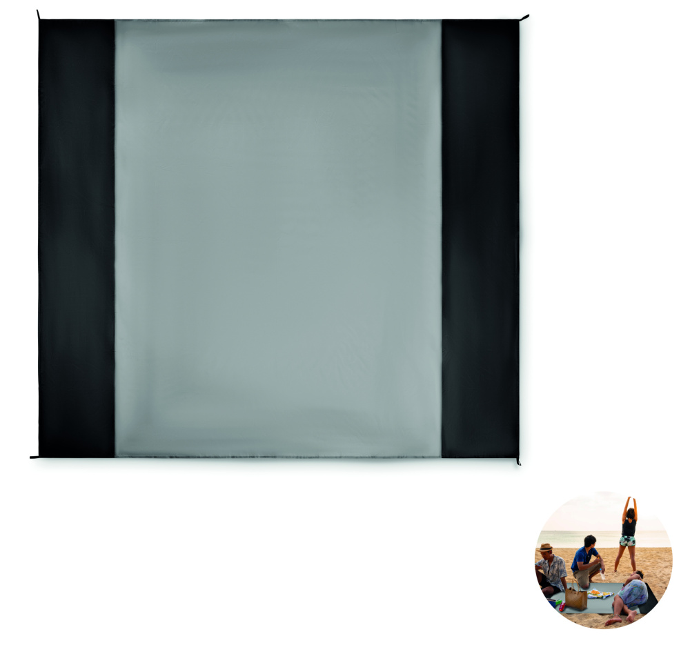 Logotrade Firmengeschenke das Foto: Strandmatte 210T Polyester
