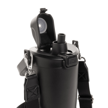 Logotrade werbemittel das Foto: Avira Ayala Crossbody Duosip Becher aus RCS rec. Stahl