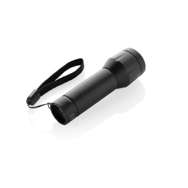 Logotrade Werbegeschenke das Foto: Flara USB-aufladbare Taschenlampe aus RCS recyceltem ABS