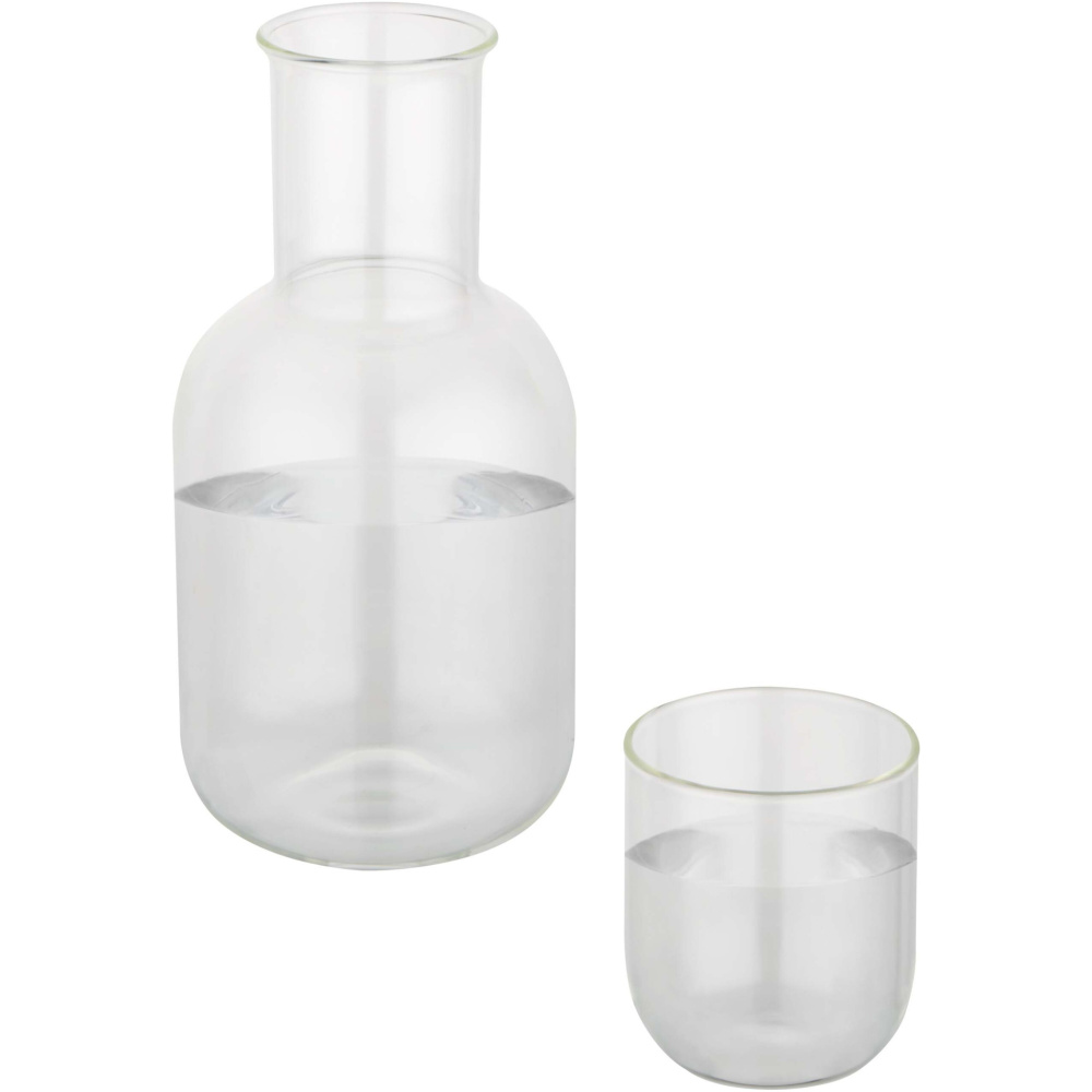 Logotrade Werbeartikel das Foto: Amelie Set aus Glaskaraffe und Tasse