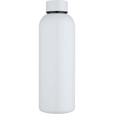 Logotrade Firmengeschenke das Foto: Spring 750 ml RCS-zertifizierte einwandige Sublimation Trinkflasche aus recyceltem Edelstahl