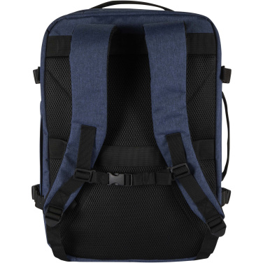 Logotrade Werbeartikel das Foto: Libra 17" GRS recycelter Kabinenrucksack 25L