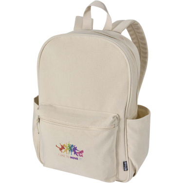 Logotrade werbemittel das Foto: Recanvas 15,6” GRS recycelter City-Rucksack 16L