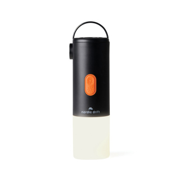 Logotrade Logogeschenke das Foto: Nordic Drift Titan 2-in-1-Luftpumpe und Campinglampe
