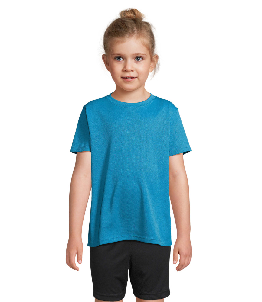 Logotrade Geschäftsgeschenke das Foto: SPRINT KIDS SPORTS T-SHIRT