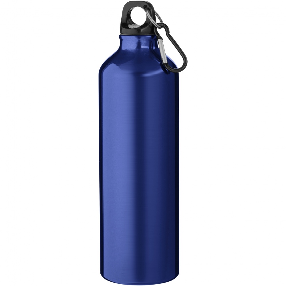 Logotrade promotional gifts photo of: Oregon 770 ml aluminium water bottle with carabiner