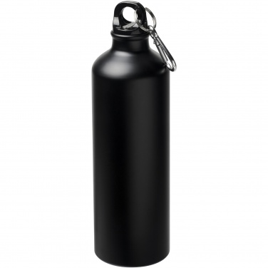 Logo trade promotional merchandise image of: Oregon 770 ml matte water bottle with carabiner