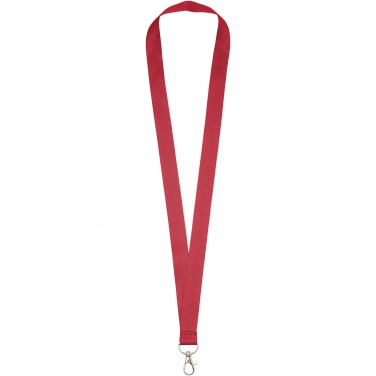 Logo trade business gifts image of: Impey lanyard with convenient hook