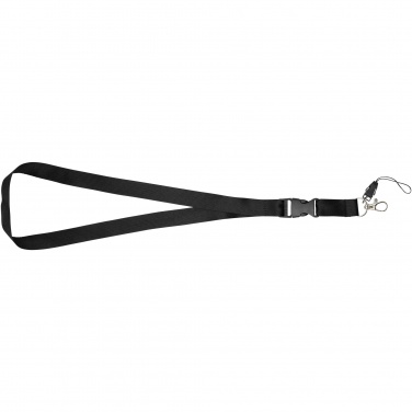 Logotrade business gift image of: Sagan phone holder lanyard with detachable buckle