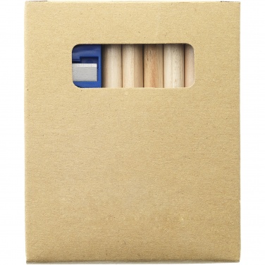 Logo trade promotional items image of: Streaks 8-piece colouring set
