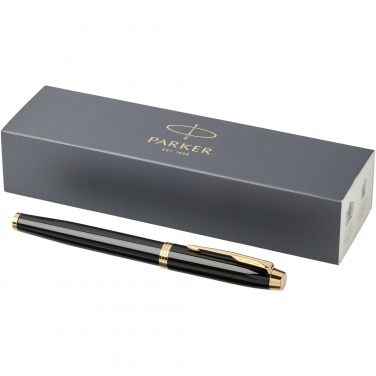 Logo trade promotional giveaways picture of: Parker IM rollerball pen