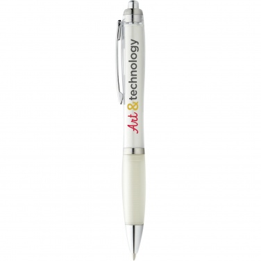 Logotrade promotional merchandise picture of: Nash ballpoint pen coloured barrel and grip