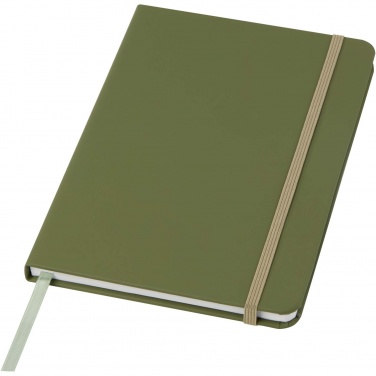 Logo trade corporate gifts image of: Spectrum A5 notebook with blank pages