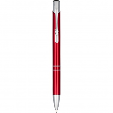 Logotrade promotional merchandise picture of: Moneta anodized aluminium click ballpoint pen