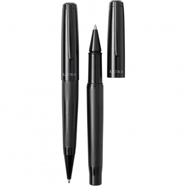 Logo trade advertising products image of: Gloss duo pen gift set