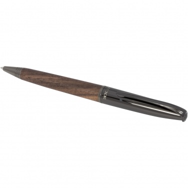 Logo trade corporate gifts picture of: Loure wood barrel ballpoint pen