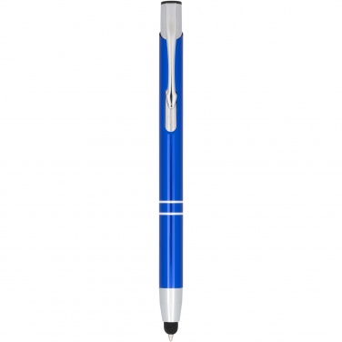 Logotrade promotional items photo of: Moneta anodized aluminium click stylus ballpoint pen