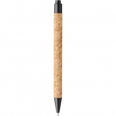 Logotrade promotional items photo of: Midar cork and wheat straw ballpoint pen