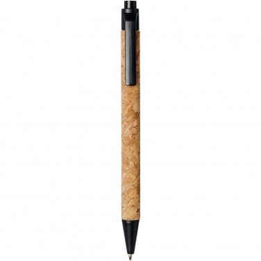 Logotrade promotional gift image of: Midar cork and wheat straw ballpoint pen