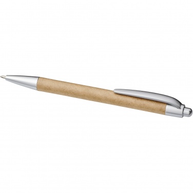 Logo trade corporate gift photo of: Tiflet recycled paper ballpoint pen