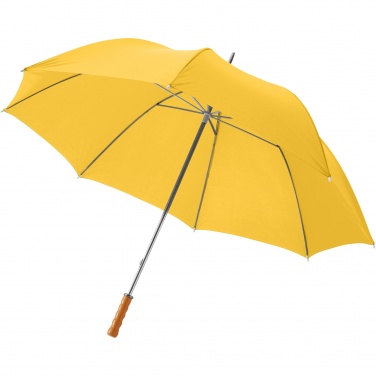 Logotrade promotional giveaway image of: Karl 30" golf umbrella with wooden handle