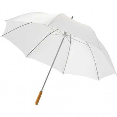 Logo trade promotional items picture of: Karl 30" golf umbrella with wooden handle