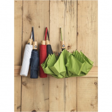 Logotrade promotional item image of: Bo 21" foldable auto open/close recycled PET umbrella