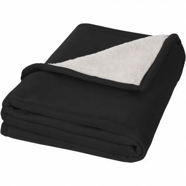 Logotrade promotional merchandise photo of: Springwood soft fleece and sherpa plaid blanket